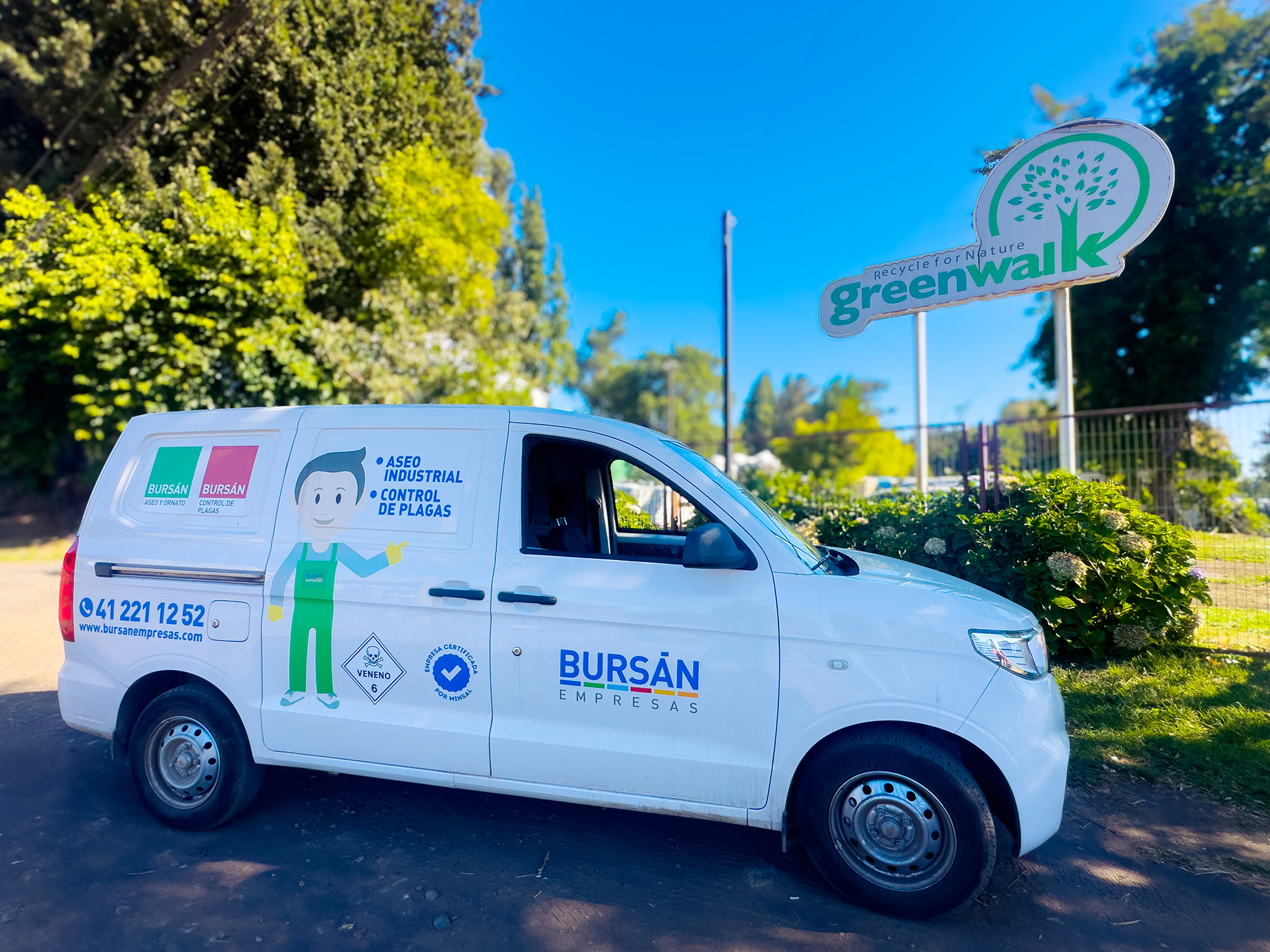 Bursán Empresas refuerza su compromiso con el reciclaje y visita a Green Walk