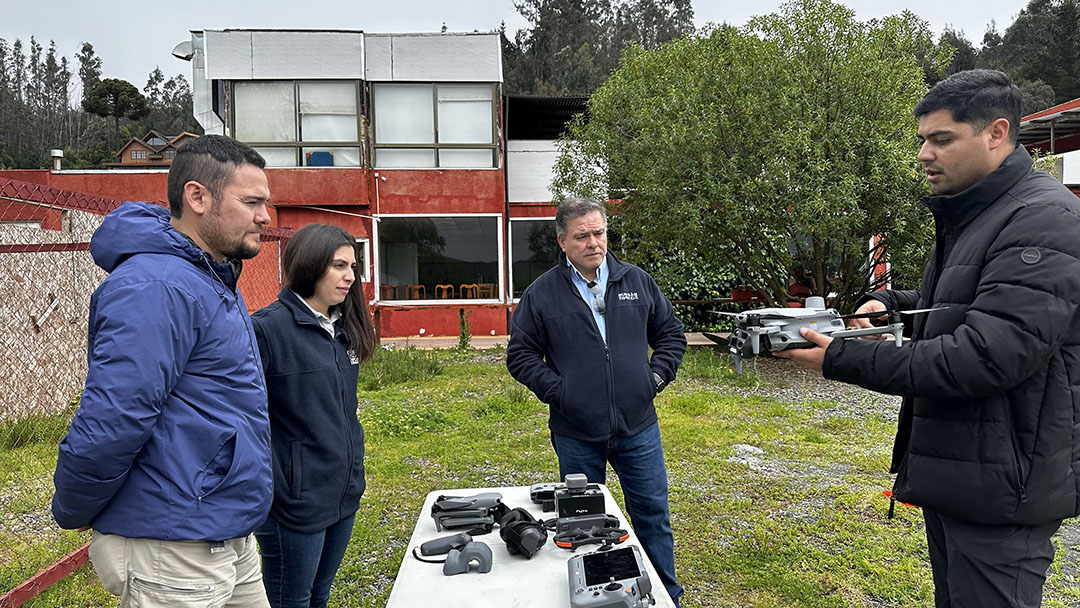 Innovación en terreno: Capacitación en drones fortalece operaciones en BURSÁN